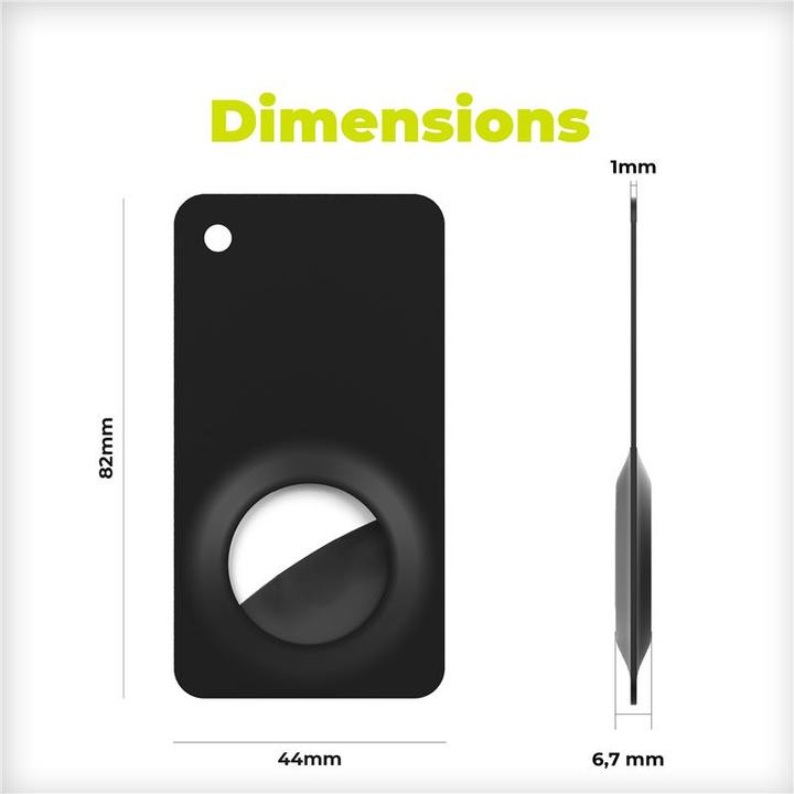 Immagine prodotto Mobile Origin Airtag Wallet Card - White