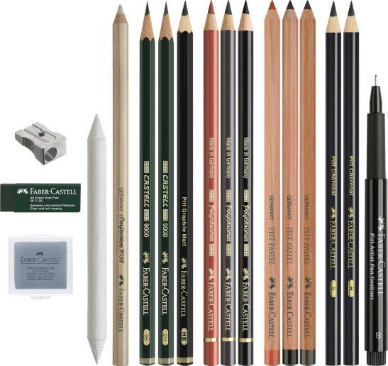 Actual product image Faber-Castell Farbstift Discovery Set (17 x)