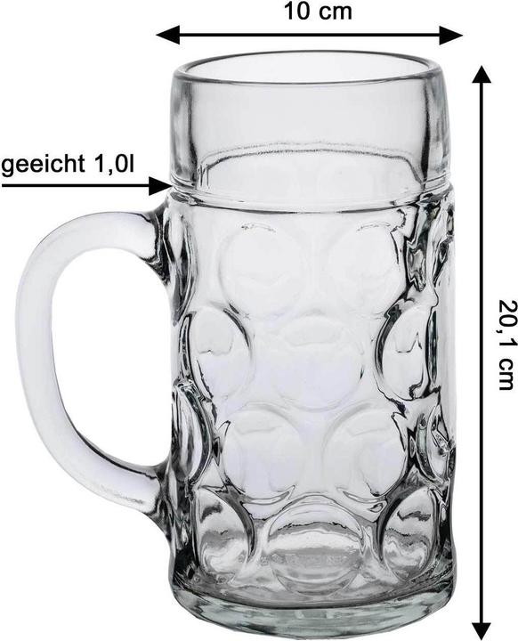 Actual product image Wellco Beer mug 1l (1 l, 1 x)