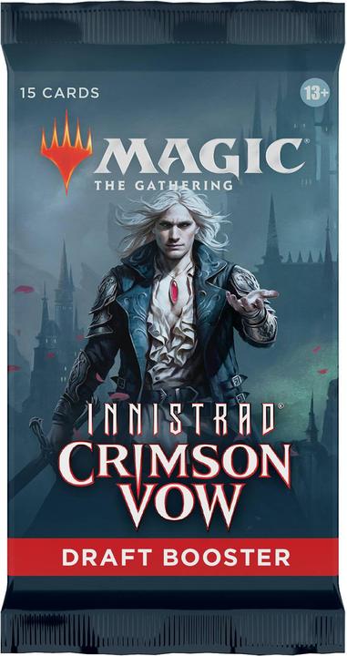 Productafbeelding Magic the Gathering Innistrad Crimson Vow - Draft Booster Pack (Engels)