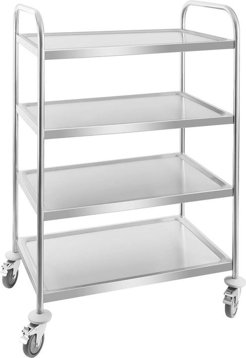 Actual product image Royal Catering Serving Trolley - 4 Trays - 200 kg