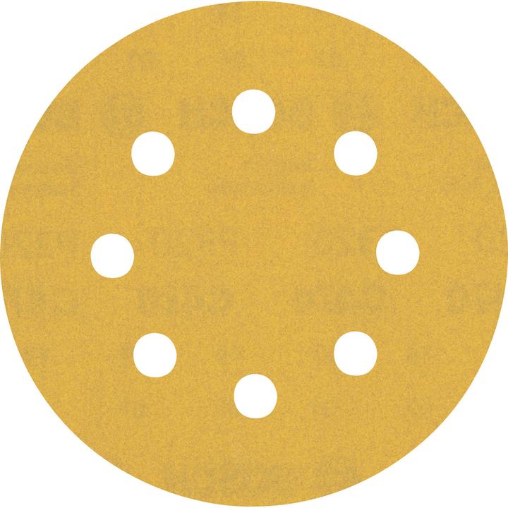 Produktbild Bosch Professional Zubehör EXPERT C470 Schleifpapier mit 8 Löchern für Exzenterschleifer, 115 mm, G 320, 5-tlg. (P320)