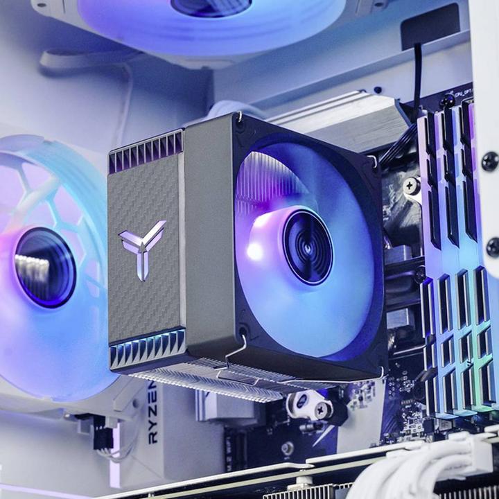 Actual product image Jonsbo CR-1400 EVO ARGB CPU Cooler (130 mm)