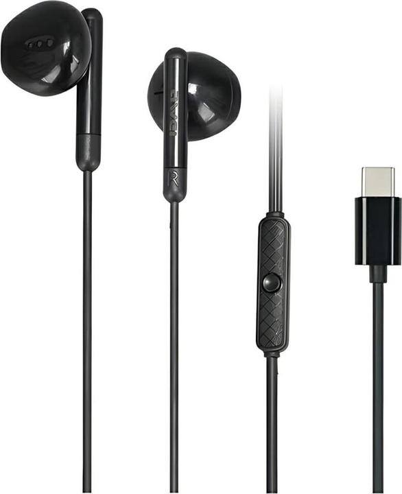 Awei słuchawki stereo PC-6T USB-C czarny/black (Cable)