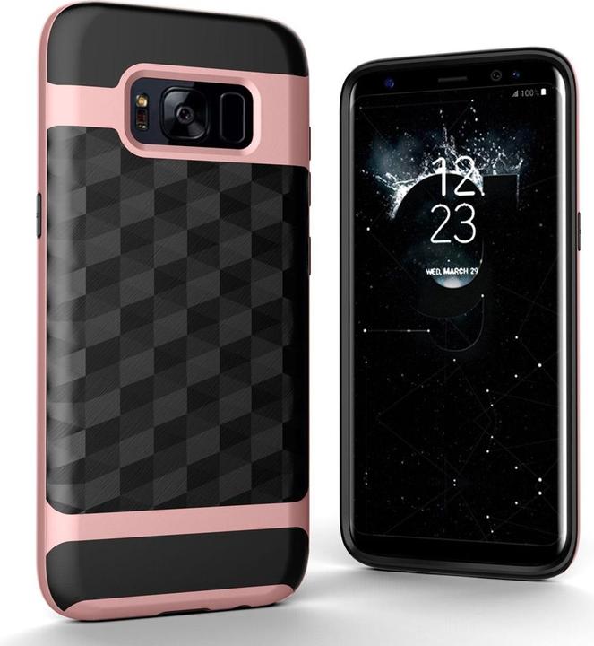 Produktbild König Design Handyhülle für Samsung Galaxy S8 Schutzcase Backcover Bumper Etuis Rahmen Pinkj (Samsung Galaxy S8+)