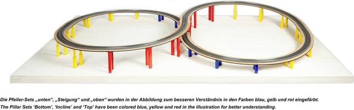 Actual product image Noch 53805 H0 Easy-Track track element (L x W x H) 188 x 77.5 x 4 mm