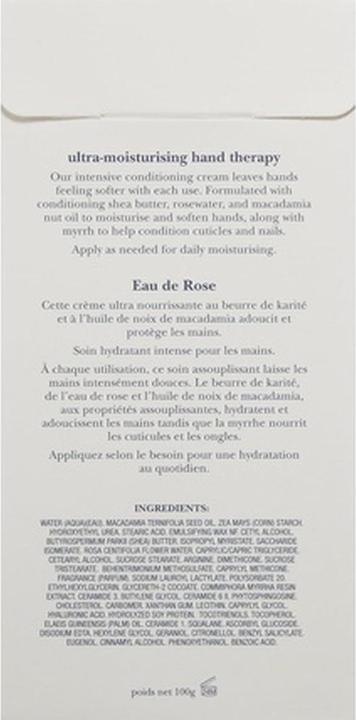 Actual product image Crabtree & Evelyn Rosewater Hand Therapy 100g 3.5 ounces