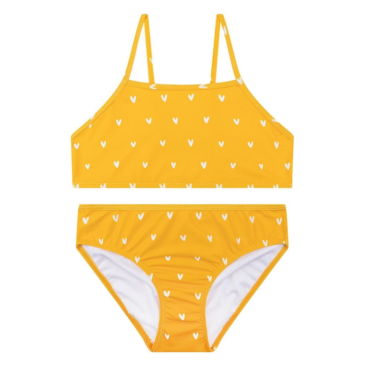 Swim Essentials, Meisjes, Bikini's, Meisjesbikini 86/92 Harten, Oranje, (92)