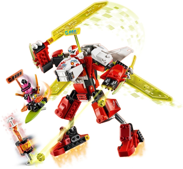 Actual product image LEGO Kais Mech Jet (71707, LEGO Ninjago)