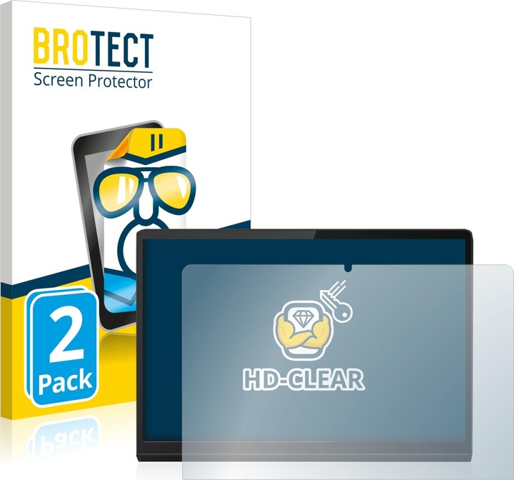 Produktbild BROTECT Schutzfolie Displayschutz Klar (2 Stück, Yoga Tab 11)