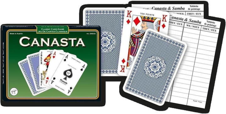 Piatnik 2302 - Canasta with scoring pad (French)