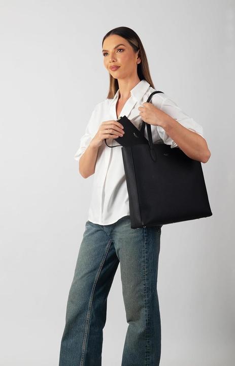 Produktbild Carlheim Evelyn Echt Lederen Handtas mit Wasserdichter Funktion