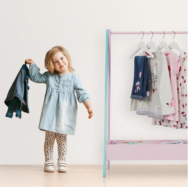 Actual product image Relaxdays Coat rack