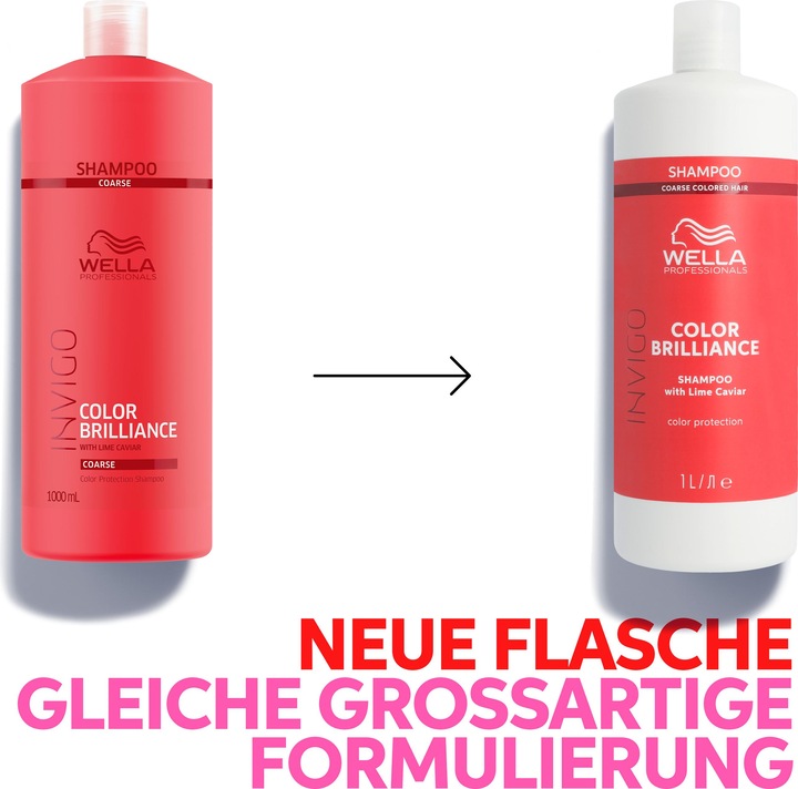 Produktbild Wella Invigo Color Brilliance Shampoo coarse (1000 ml, Flüssiges Shampoo)