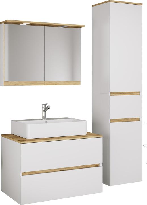 Produktbild VCM Badmöbel-Set mit Waschbecken Cosila-A 80