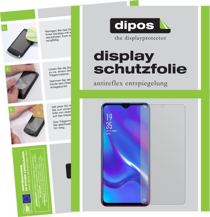 Produktbild Dipos Displayschutzfolie Antireflex (5 Stück, Oppo R15x)