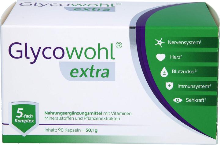 Actual product image Glycowohl extra caps (90 pcs., Capsules, 90 g)