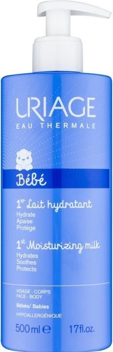 Uriage Laboratoires Dermatologues Bebe 1st Hydrating Body Milk 500ml (Lait pour le corps, 500 ml)