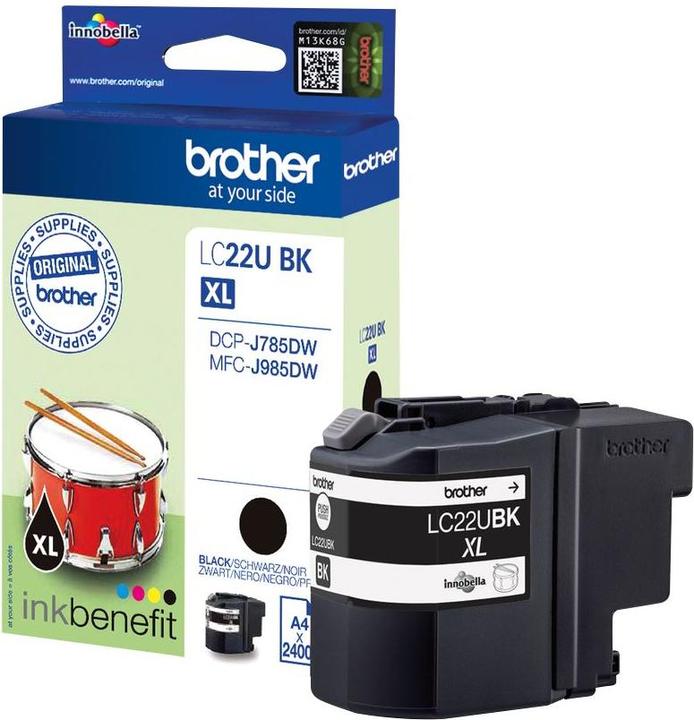 Produktbild Brother Lc-22ubk Ink Cartridge Black (BK)