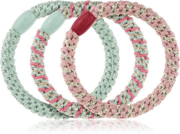 Actual product image Invisibobble Twistar Oasis Mint Braids 3-Piece Hair Twist Set - Gentle (Hair tie)