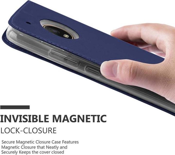 Actual product image Cadorabo Book Classy Style Cover (Motorola Moto G5 Plus)