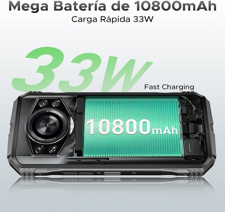 Produktbild Doogee S Cyber Pro (512 GB, Grün, 6.60")