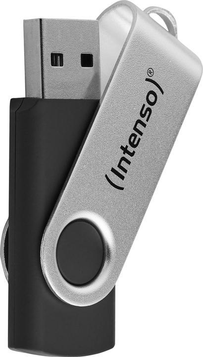 Image du produit Intenso USB 64GB OFFICE LINE 3.2 Gen1 Silver-Black (64 Go, USB-A)