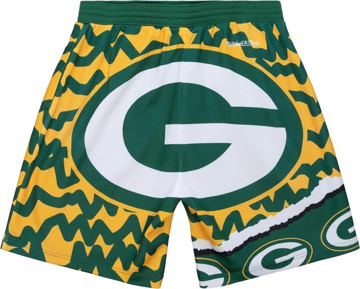 Produktbild Mitchell & Ness M&N Green Bay Packers JUMBOTRON Basketball Shorts - XL