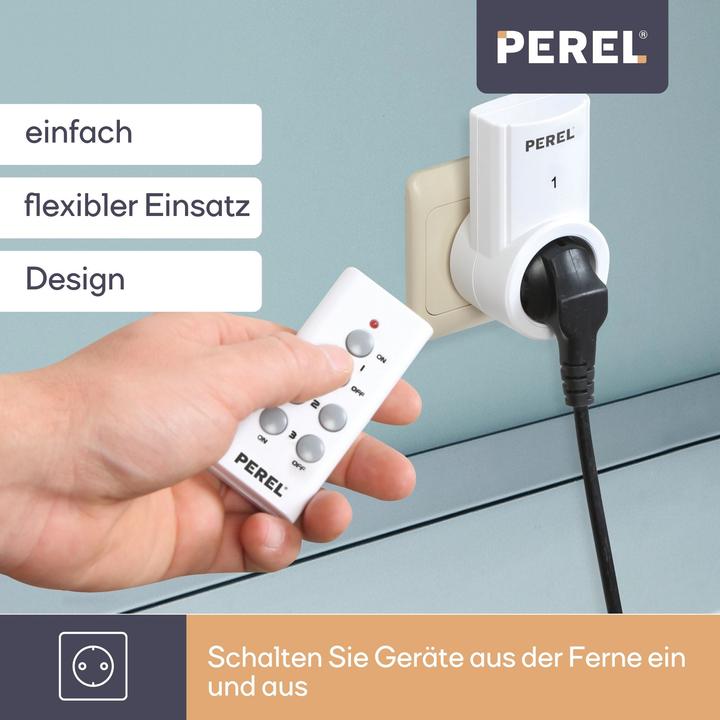 Actual product image Velleman Radio-controlled socket set