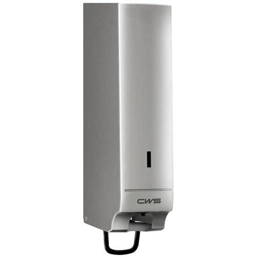 CWS, Dosatore di sapone + portasapone, Dispenser di sapone a schiuma Paradise in acciaio inox Schiuma universale 1000ml