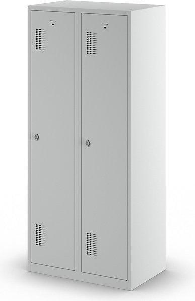 Produktbild eurokraft basic Garderobenschrank (80 cm, 180 cm)