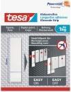 Produktbild tesa Powerstrips für Tapete & Putz, 1kg Halteleistung, 6x doppelseitige Klebestreifen