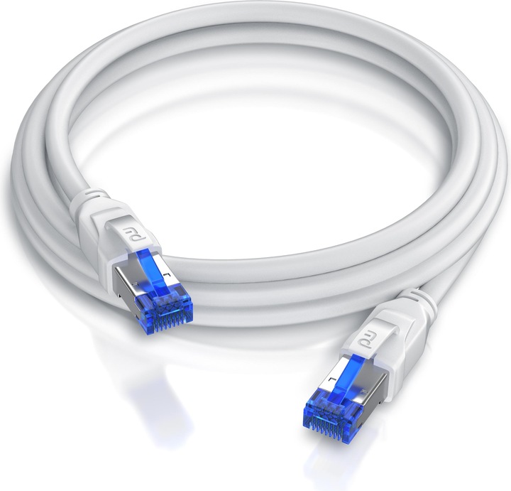 Actual product image Primewire CAT 8.1 Network Cable 40 Gbits - LAN Cable Patch Cable - CAT 8 Gigabit Ethernet Cable - RJ45 Plug (S/FTP, CAT8.1, 0.50 m)