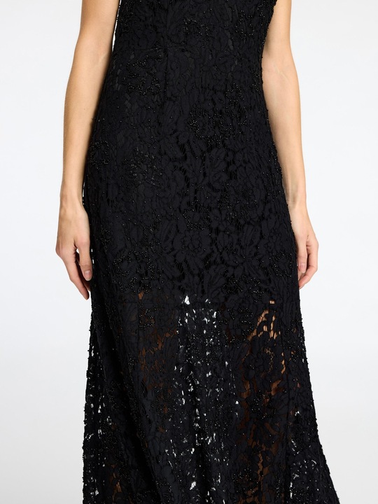 Produktbild Selected Femme Langes Spitzenkleid (40)