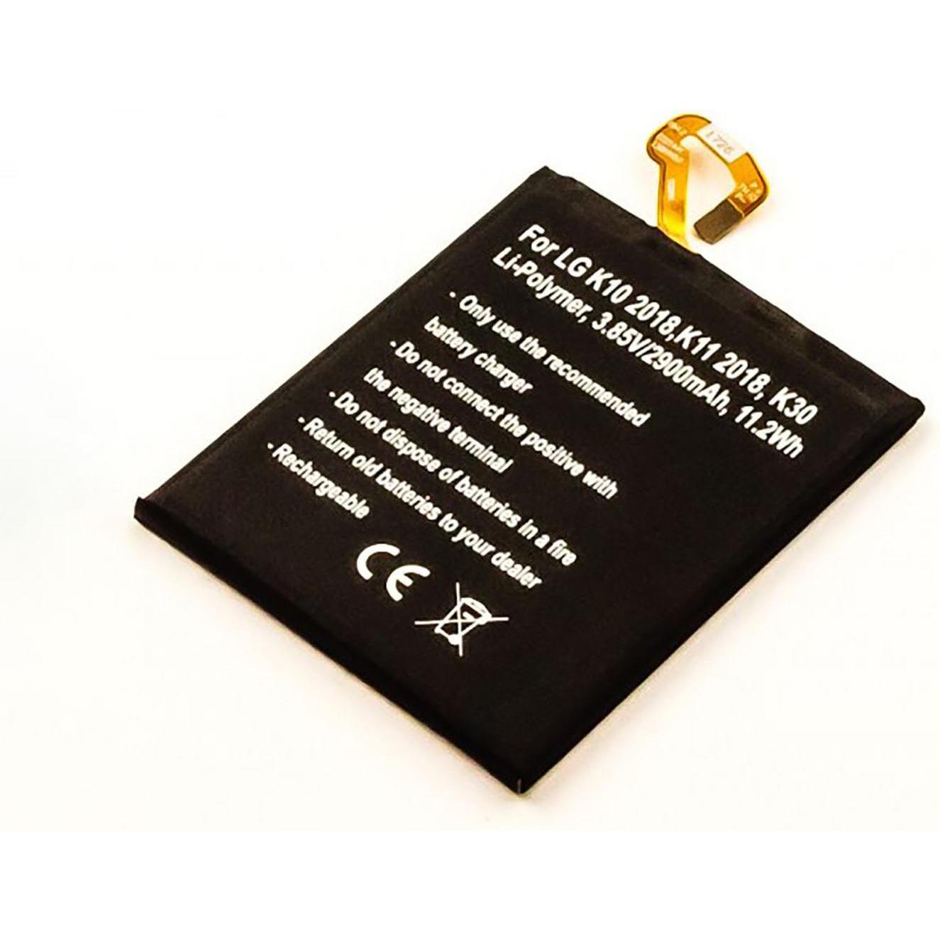 AGI Akku kompatibel mit LG Electronics K11+ 2018 TD-LTE - Akku - 2.900 mAh, Smartphone Akku