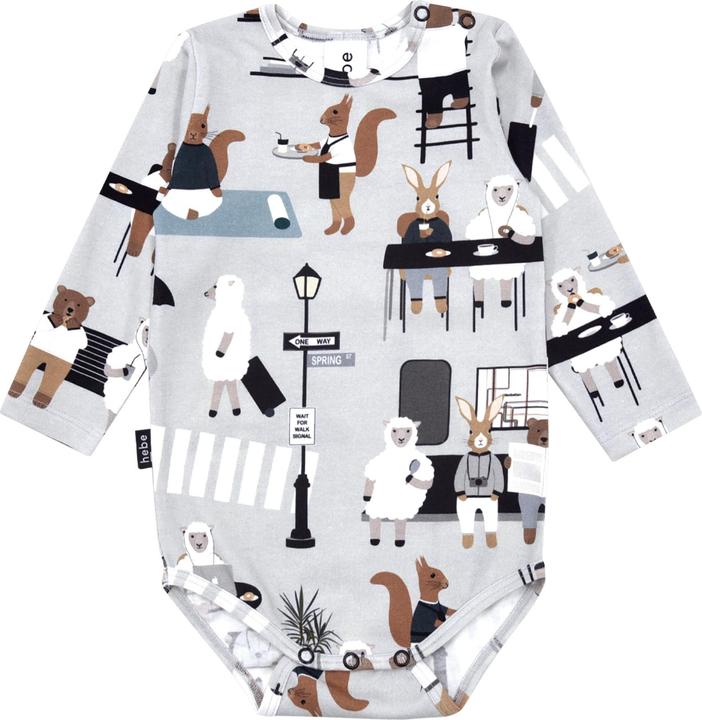 Actual product image Hebe Body mit Stadtaufdruck (74, 80)