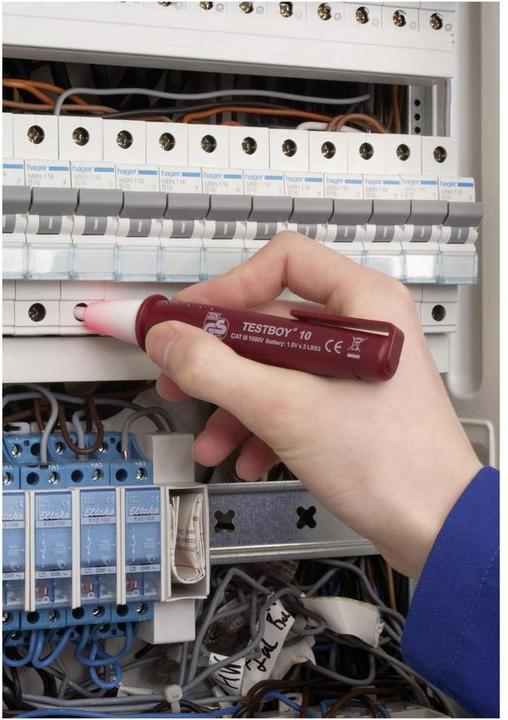 Productafbeelding Testboy Spanningstester ® 10 (CAT III 1000V, Spanningstester)