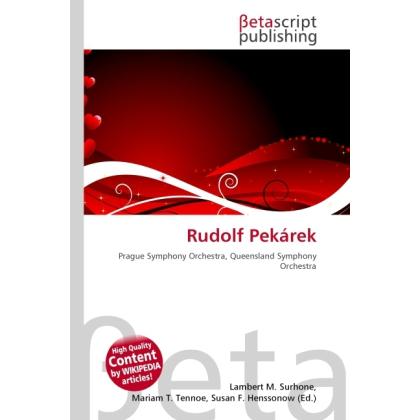 Rudolf Pekárek, Fachbücher