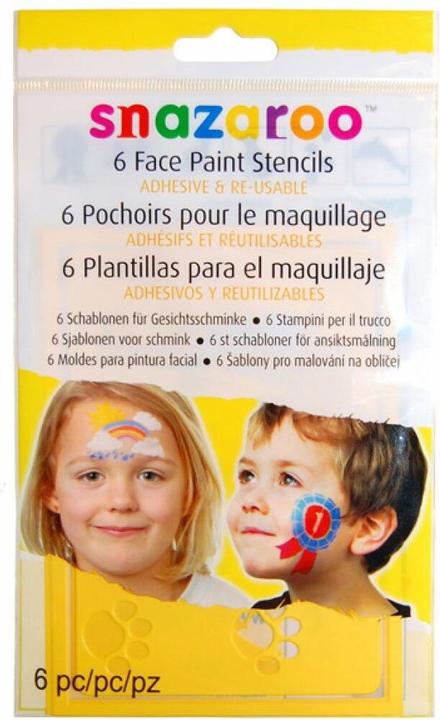 Immagine prodotto Snazaroo Accessori Stencil misti, 6 pezzi