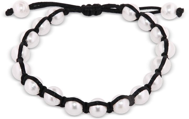 Produktbild Leyda Perlen Viskose Armband (21 cm, syntetischer Stein)