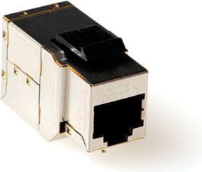 Produktbild ACT Keystone Coupler RJ-45 shielded CAT6A. Type: CAT6A Keystone coupler c6a shielded