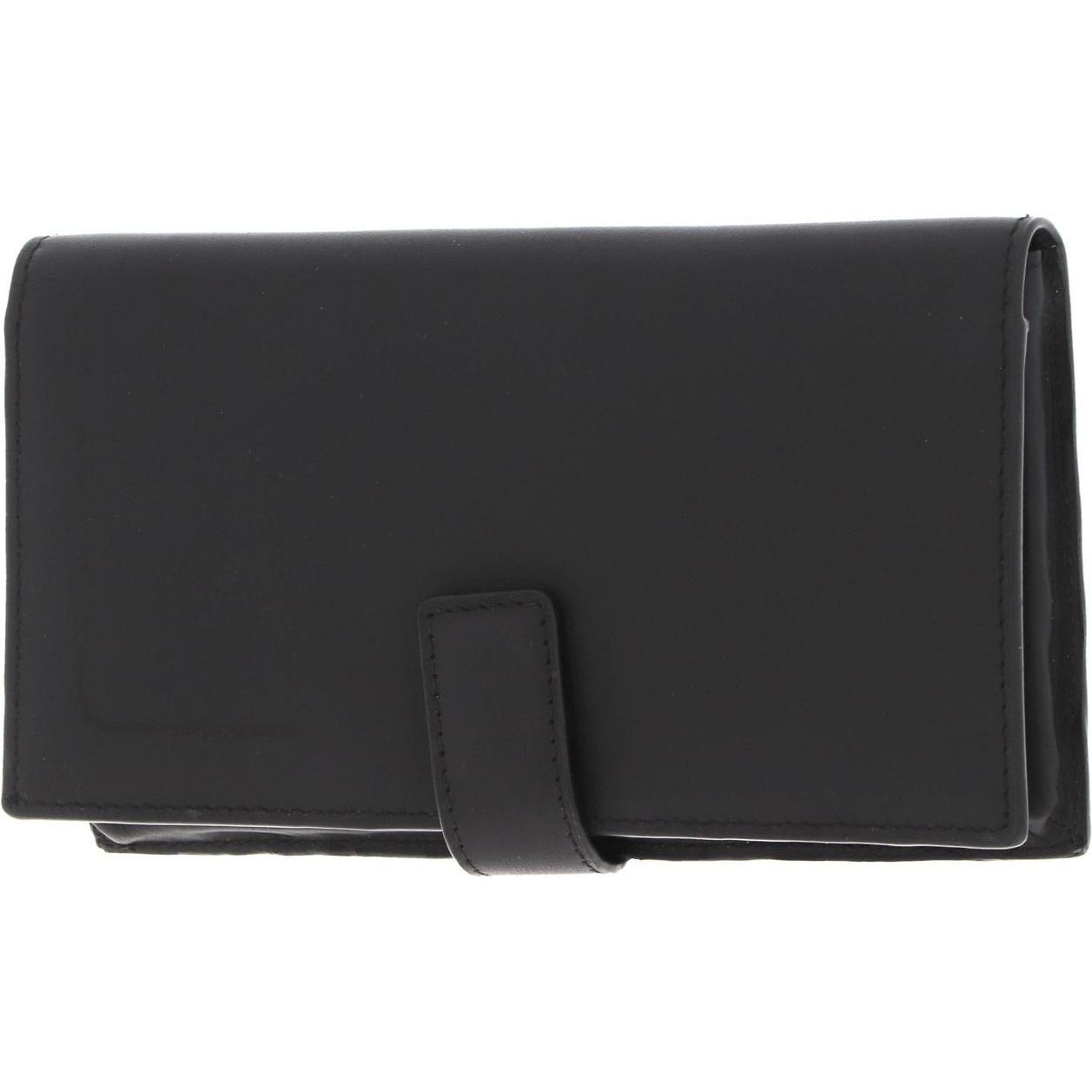 Piquadro Donna Nero Donne, Portafoglio, Leather Wallet, Phone Holder, 42023100, Black, For Men,