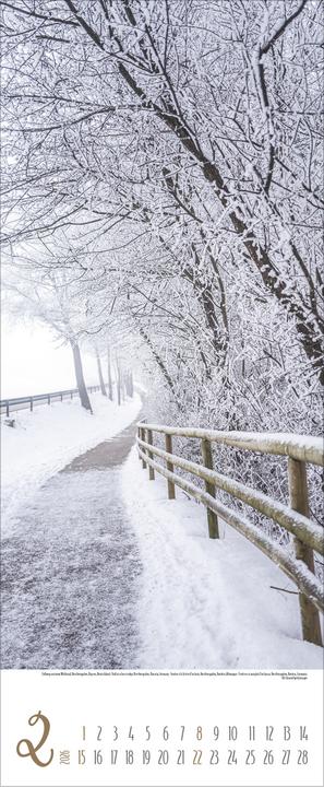 Produktbild Zauberhafte Wege 2026 (28.5 x 69 cm, Harter Einband, Deutsch)