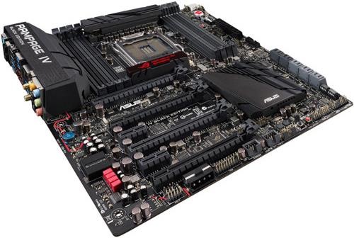 Produktbild ASUS R.O.G. Rampage IV Black Edition, X79, LGA2011, AC4 (LGA 2011, Intel X79, E-ATX)