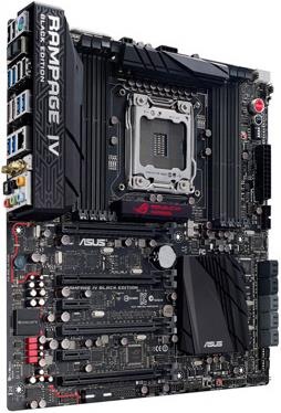 Produktbild ASUS R.O.G. Rampage IV Black Edition, X79, LGA2011, AC4 (LGA 2011, Intel X79, E-ATX)
