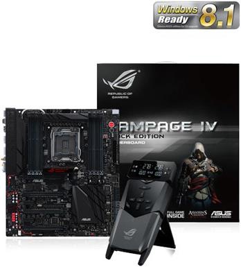 Produktbild ASUS R.O.G. Rampage IV Black Edition, X79, LGA2011, AC4 (LGA 2011, Intel X79, E-ATX)