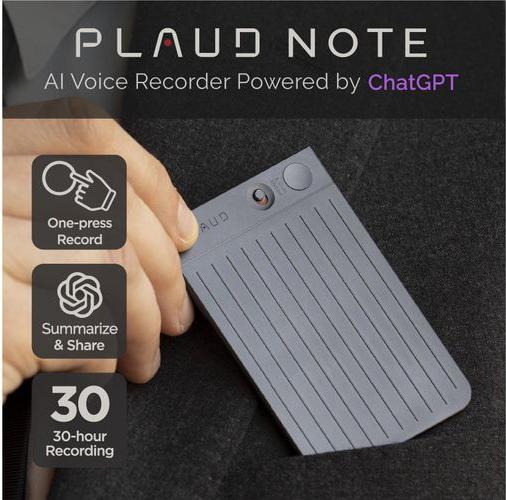 Image du produit Plaud Note Enregistreur AI (64 Go)