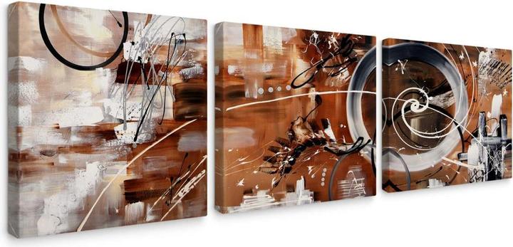 Immagine prodotto Trenddeko Fedrau - Nel cerchio (3 parti) (40 x 40 cm)