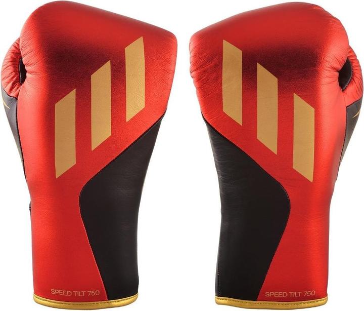 Produktbild adidas Boxhandschuhe Speed Tilt 750 red/black/gold 10oz (10 OZ)