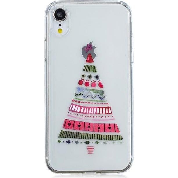 Thumbnail - MU Style Softcase mit Weihnachtsmuster (Apple iPhone XR), Smartphone Hülle, Mehrfarbig